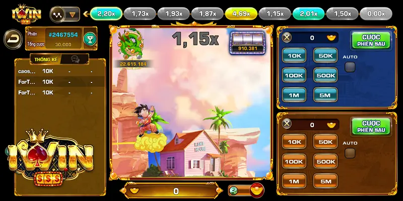Tìm hiểu về Slot songoku tại iwin
