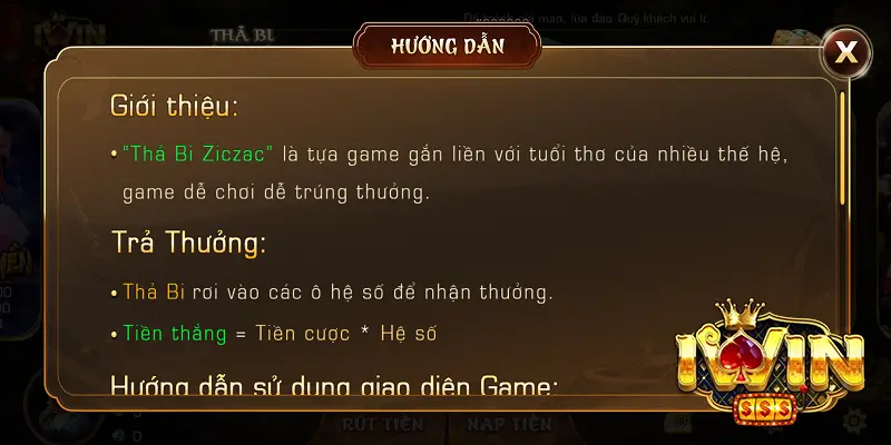 Chọn Trò Chơi Cược Zic Zac